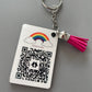 Business Card Keyring