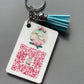 Business Card Keyring