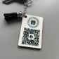 Business Card Keyring